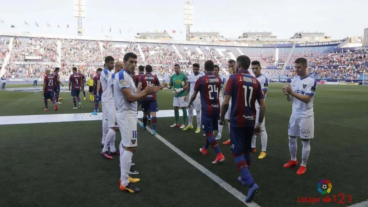 El Levante, campe&oacute;n de Segunda, no sabe lo que es perder en su estadio esta temporada | Foto: LFP