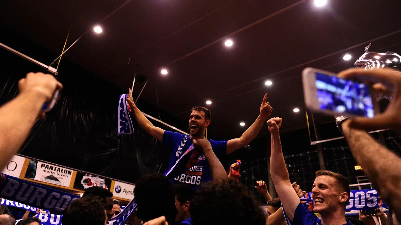Parcial (9-0) para el cuarto ascenso a ACB de Burgos en cinco a&ntilde;os. |Foto: Miraflores Burgos