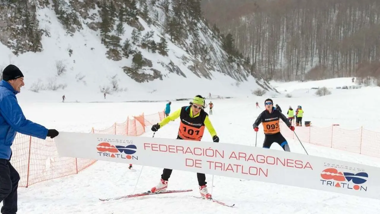 Ans&oacute; 2017. Esqu&iacute; de fondo, entrada en meta | Foto: zaragozaweb.com
