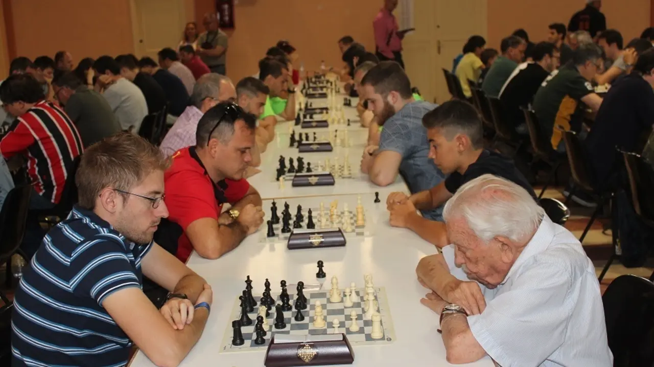Jugadores en pleno Torneo. 