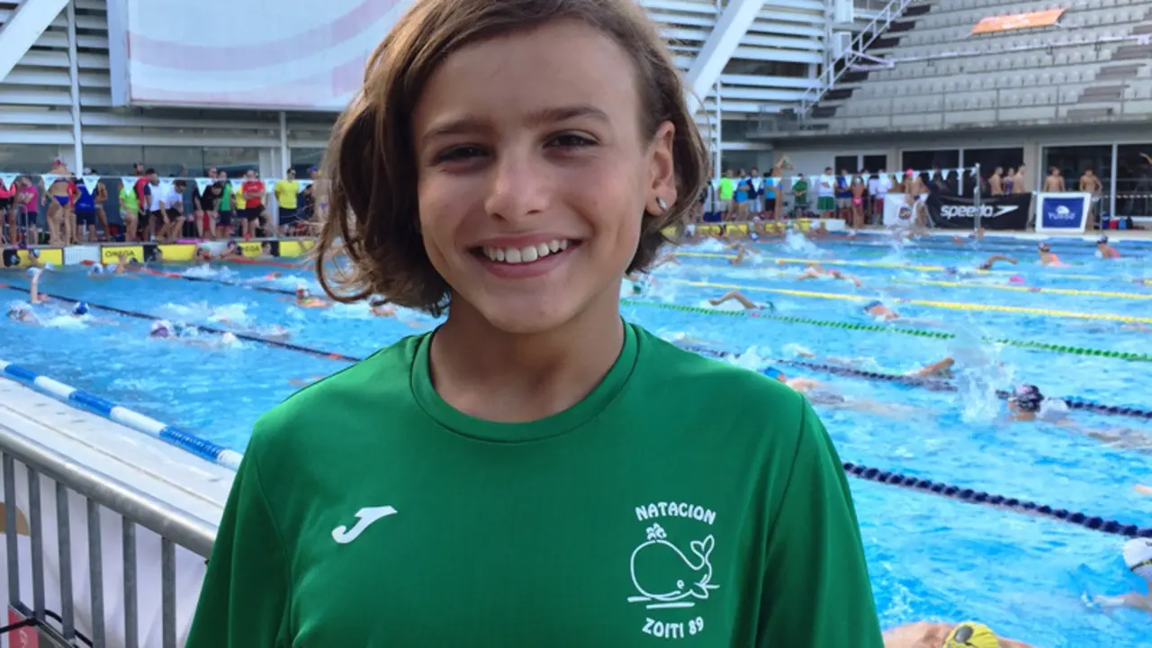 Marta Laliena en los Campeonatos de Espa&ntilde;a de su categor&iacute;a | Foto: AD Zoiti 89