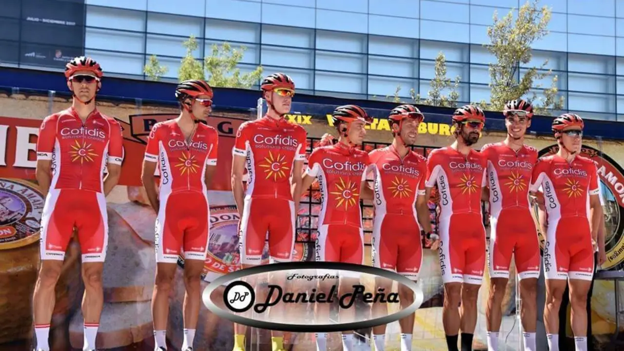 Fernando Barcel&oacute; con el Cofidis | Foto: Daniel Pe&ntilde;a