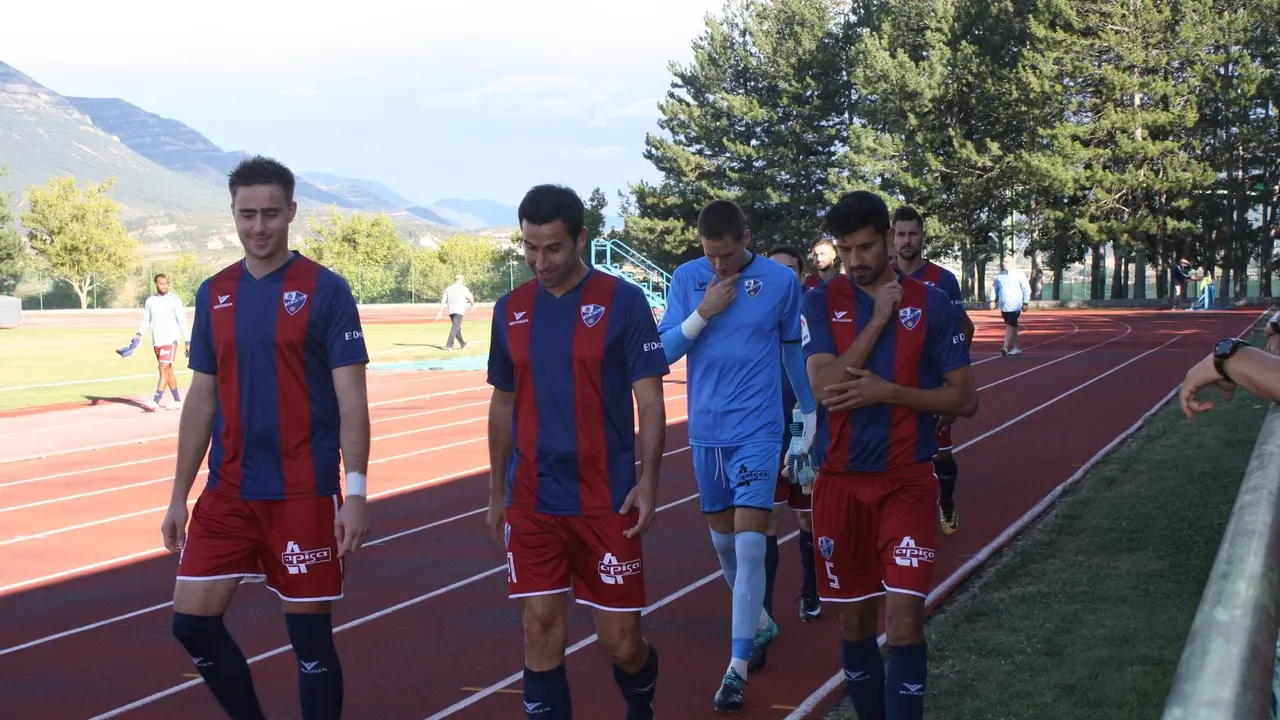 El Huesca cumple en su &uacute;ltimo amistoso | Foto: Edgar Navarro - sporthuesca.com