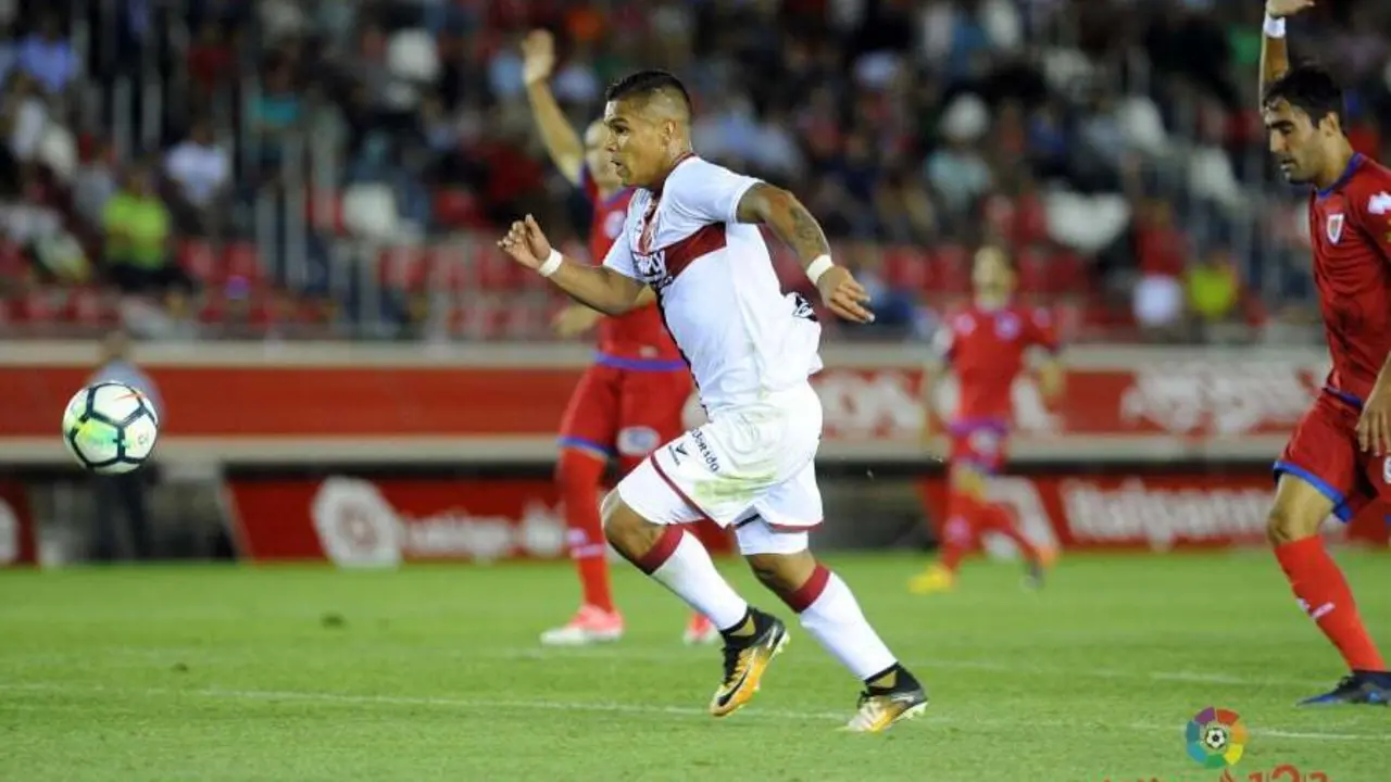 'Cucho' fue uno de los jugadores m&aacute;s destacados de la SD Huesca en Los Pajaritos| Foto: LaLiga
