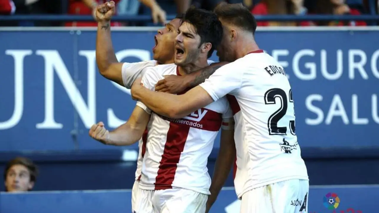El Huesca ha firmado un valioso empate ante Osasuna | Foto: LaLiga