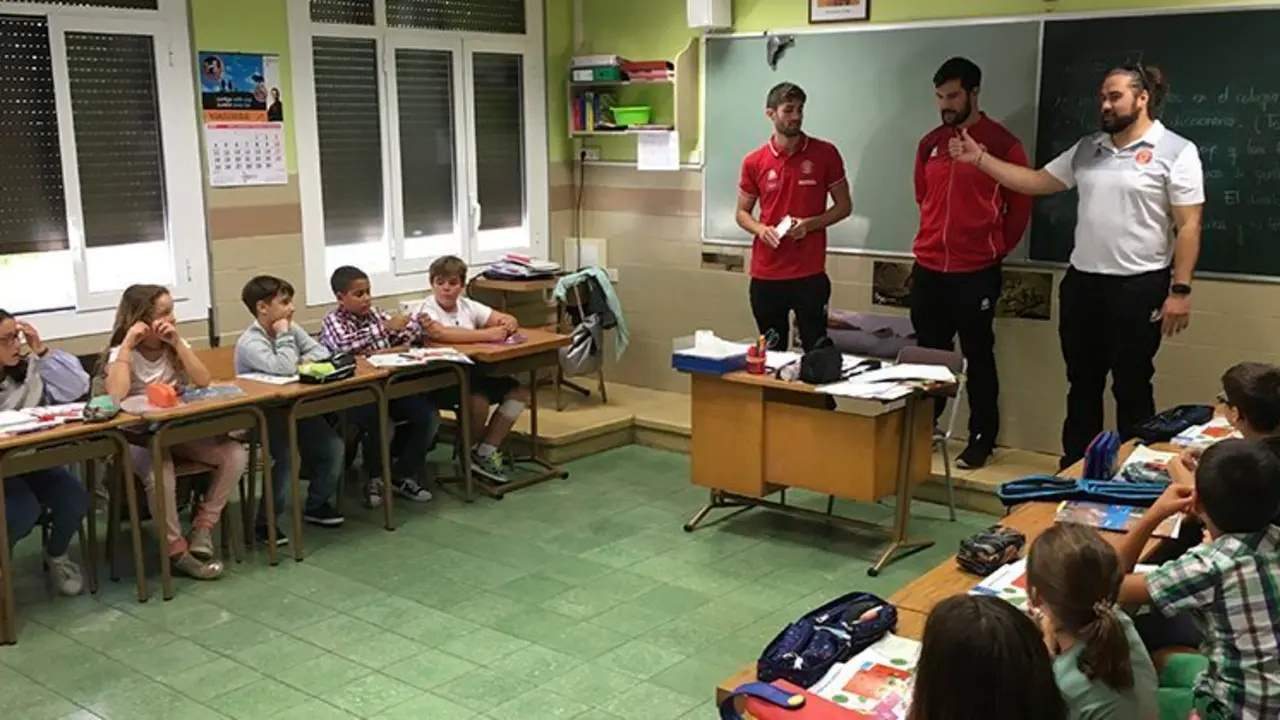 Imagen durante una de las visitas | Foto: BM Huesca