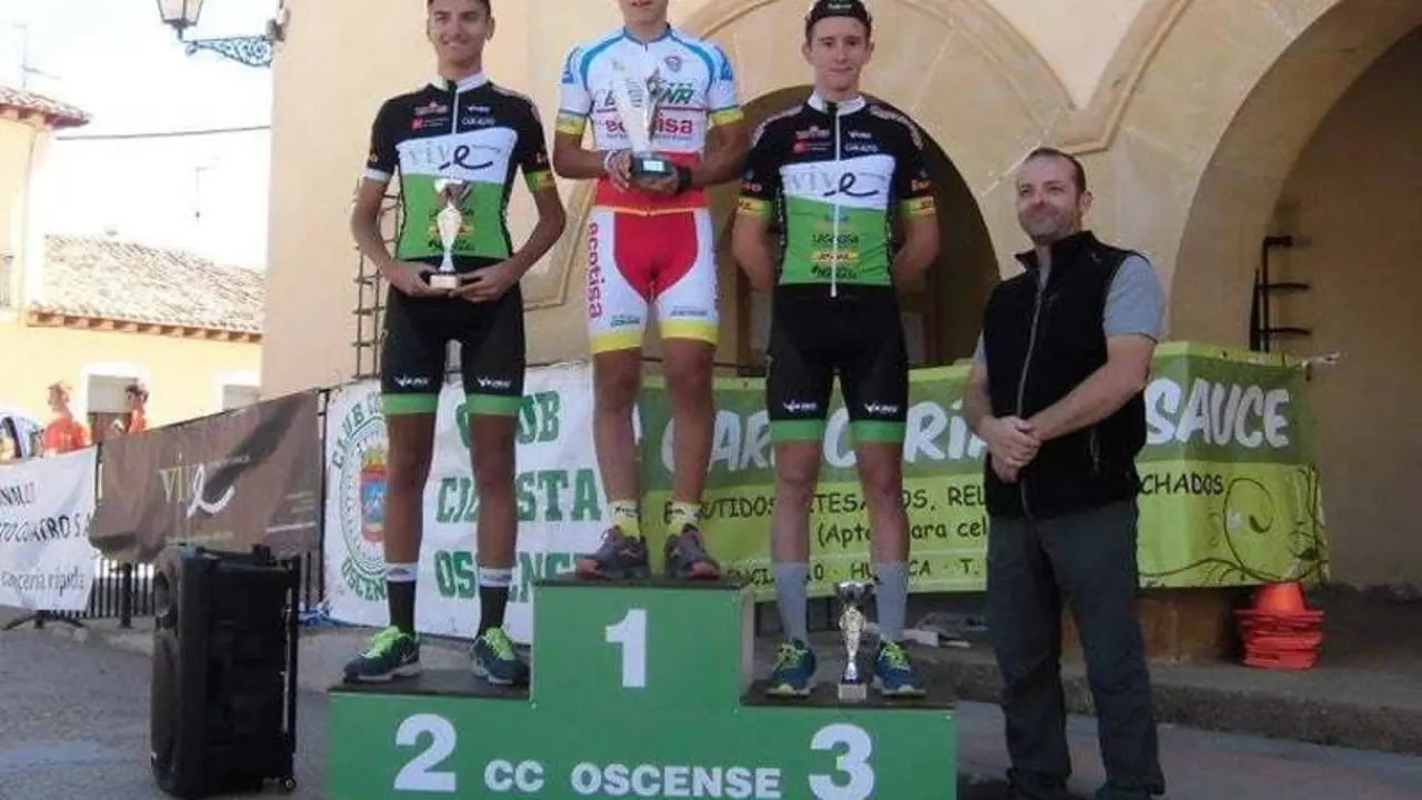 Podio masculino en Si&eacute;tamo | Foto: CC Oscense