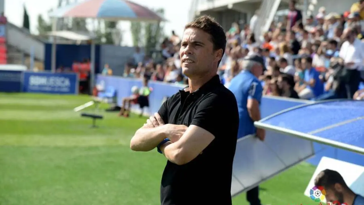 Rubi en El Alcoraz | Foto: LaLiga