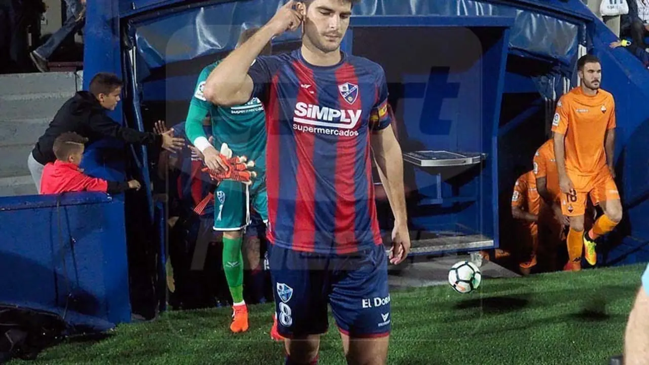 Melero desea jugar alg&uacute;n d&iacute;a con el Huesca en Primera | Foto: C.Pascual