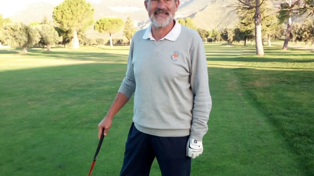 Fernando Tresaco en el JubiJueves. | Foto: Golf Guara