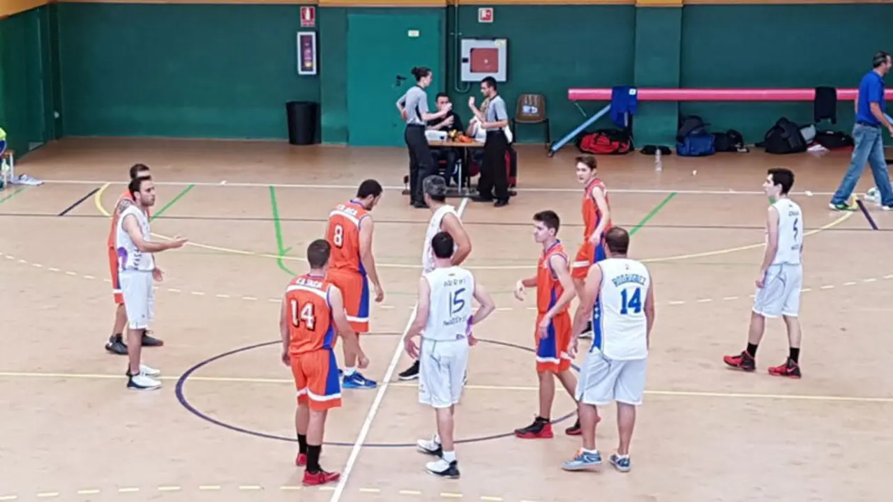 Imagen durante el partido | Foto: CB Jaca
