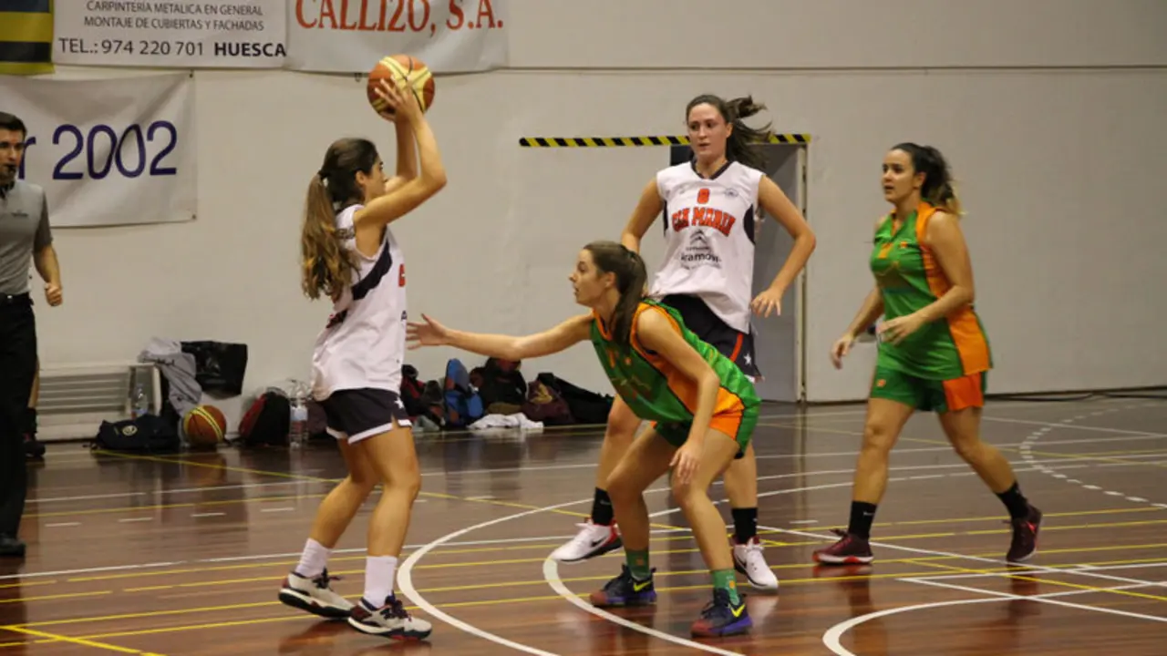 Imagen durante el encuentro | Foto: CBF Huesca