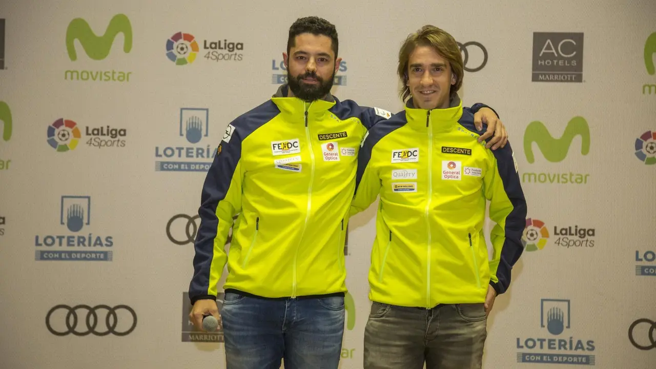 Miguel Galindo y Jon Santacana, en la imagen, protagonistas del documental 'Sin l&iacute;mite'. Foto: Rfedi