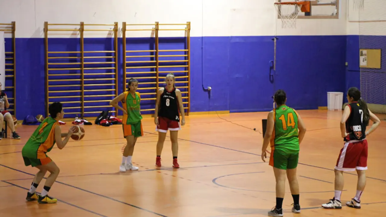 Imagen durante el partido | Foto: CBF Huesca