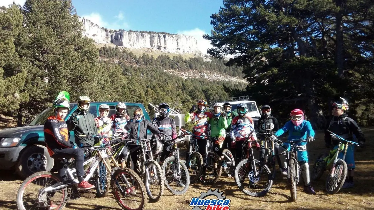 Los participantes del Curso DH Enduro disfrutaron de una gran jornada | Huesca Bike