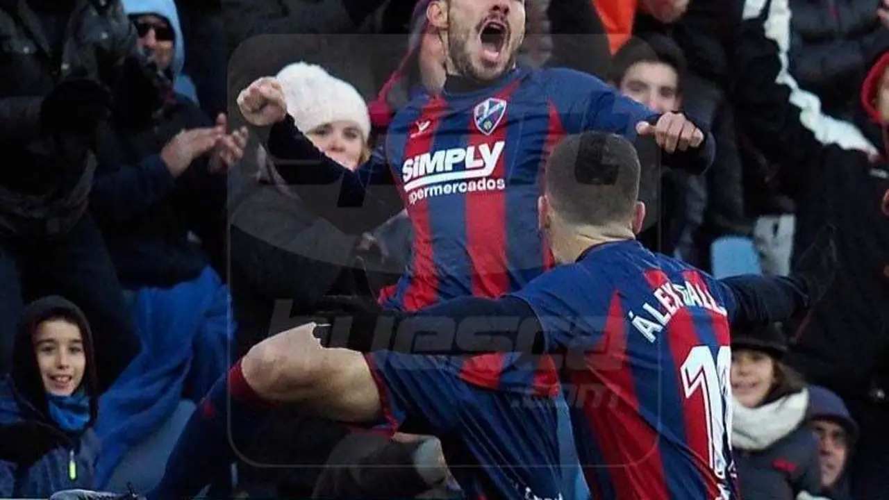 David Ferreiro celebrando un gol en su primer a&ntilde;o como azulgrana | Foto: C.Pascual