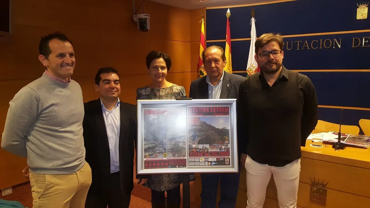 Presentaci&oacute;n de la II Monegros Trail. | Foto: Comarca Los Monegros