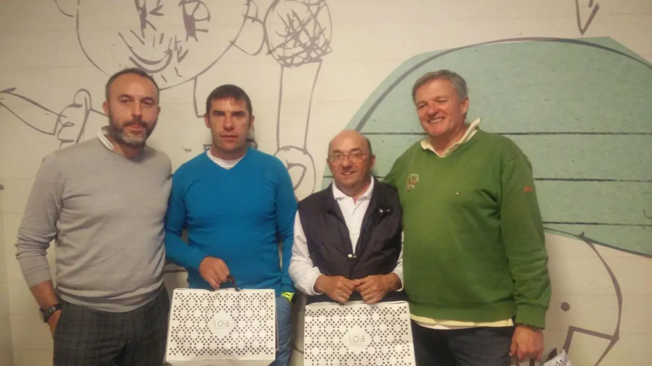 Ganadores del torneo con el que Golf de Guara abroch&oacute; la temporada competitiva. Foto: Golf de Guara