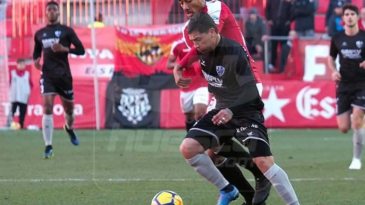 El '16' del Huesca est&aacute; respondiendo tambi&eacute;n a base de goles | Foto: C.Pascual