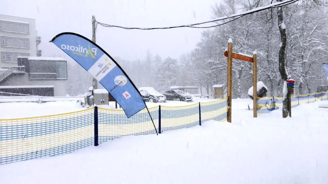Imagen de esta ma&ntilde;ana en Panticosa. Foto: ENA