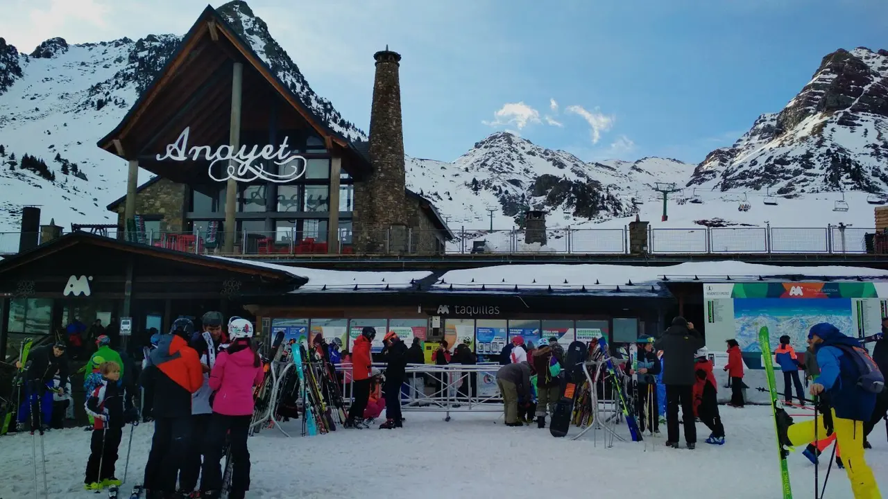 Imagen de Anayet en el sector Formigal de la estaci&oacute;n Aram&oacute;n Formigal-Panticosa. Foto: Aram&oacute;n