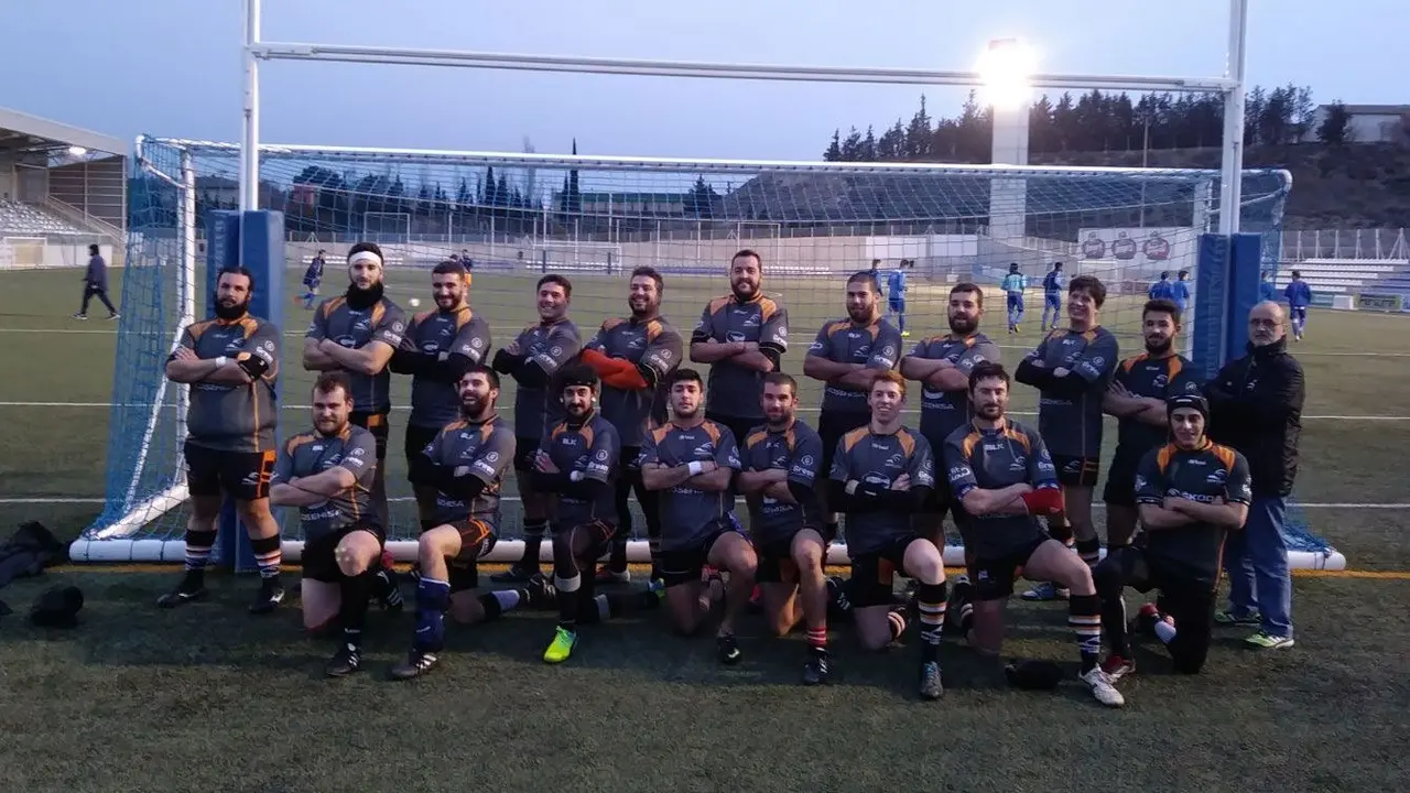Equipo del Quebrantahuesos RC en Ejea.