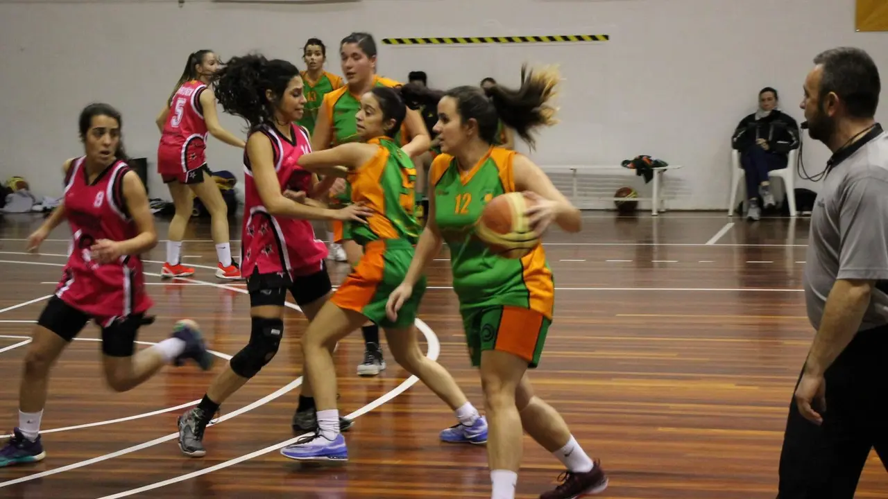 Imagen durante el partido | Foto: CBF Huesca