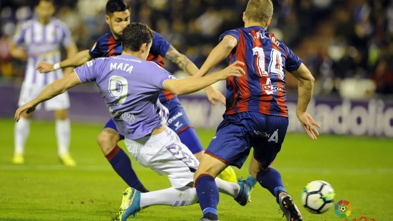 Pulido ante el Valladolid la pasada campa&ntilde;a.. | Foto: LaLiga.