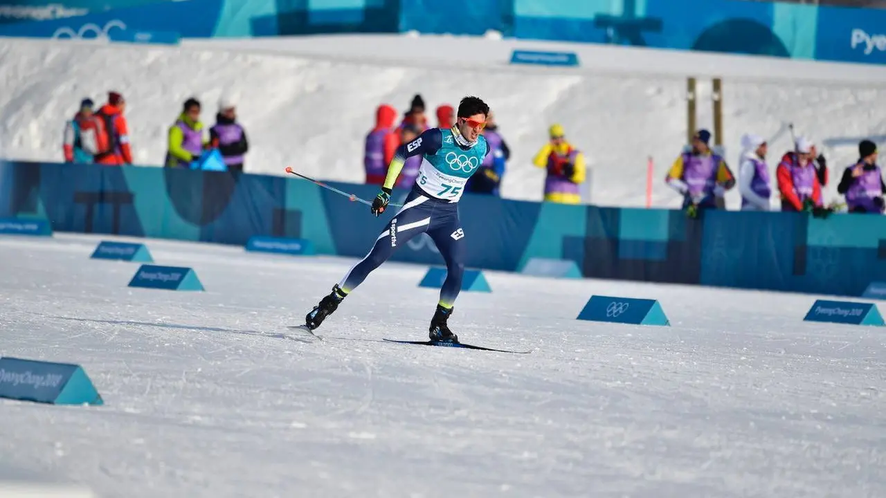 Mart&iacute; Vigo, durante su participaci&oacute;n en los Juegos Ol&iacute;mpicos de PyeongChang.
