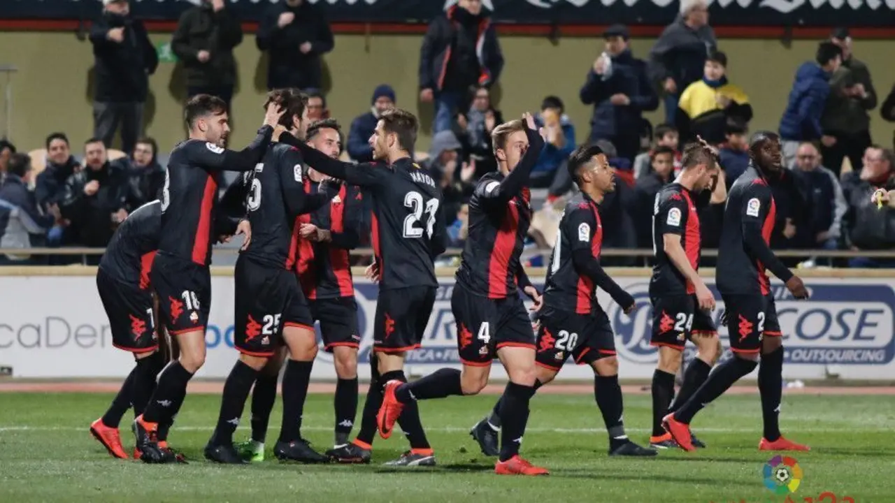 Los jugadores del Reus celebrando un gol | Foto: LaLiga