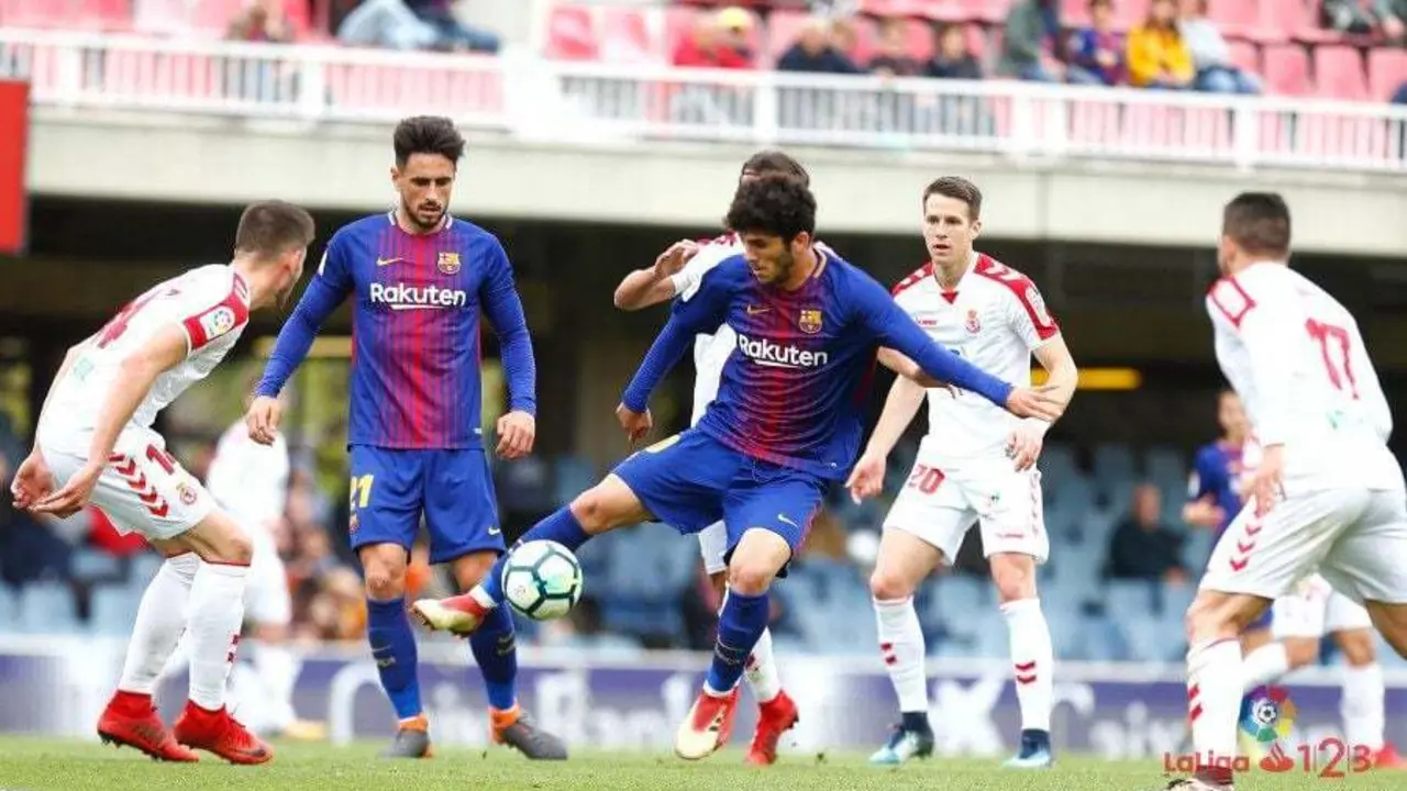 Ale&ntilde;&aacute; en el partido contra la Cultural Leonesa | Foto: LaLiga