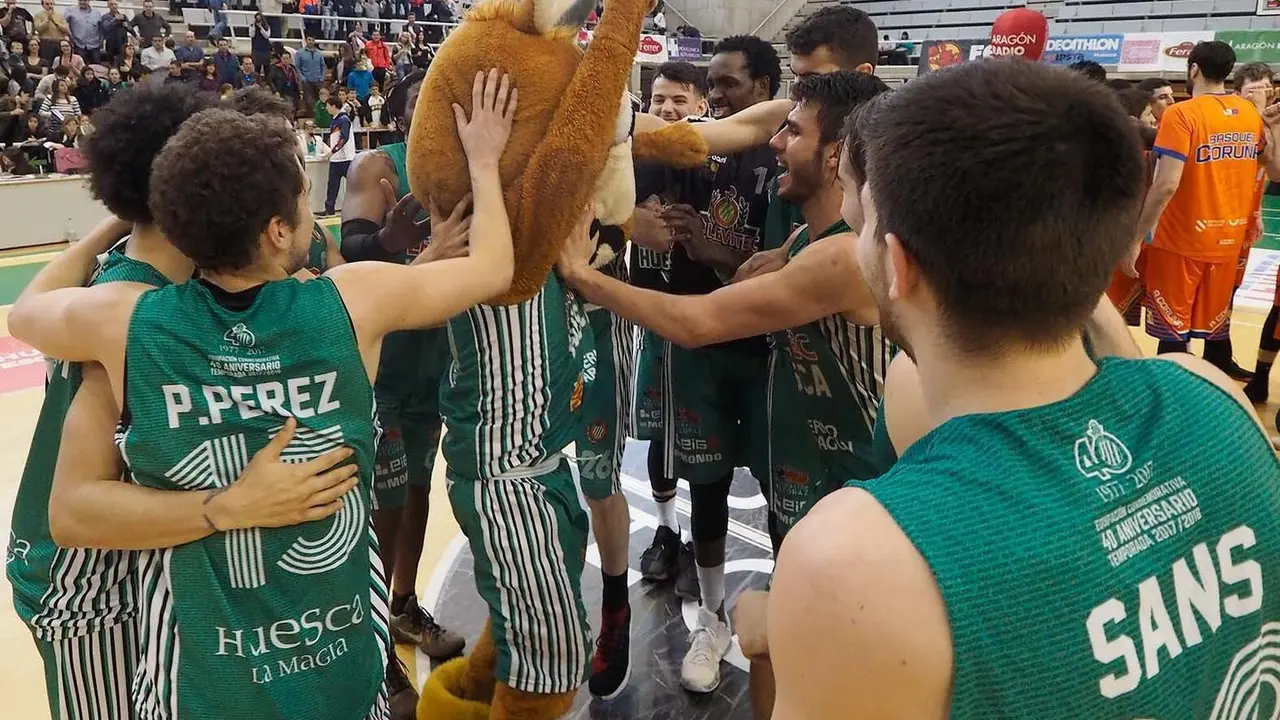La FEB confirm&oacute; que Levitec Huesca sigue siendo equipo de LEB Oro | Foto: C. Pascual