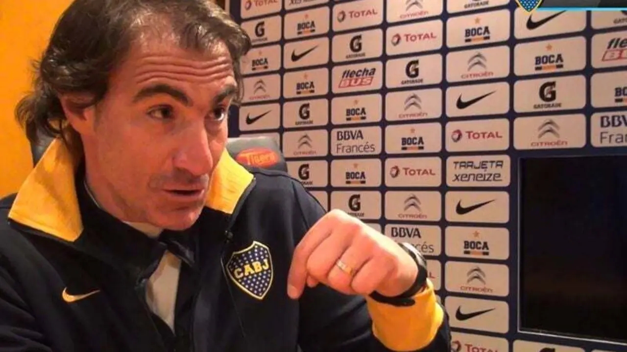 Alfano, preparador f&iacute;sico, en su etapa en Boca Juniors | Foto: Boca Juniors