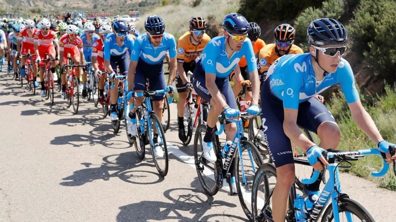 Jaime Castrillo y Jorge Arcas en la Vuelta Arag&oacute;n 2018 | Foto: Photo G&oacute;mez Sport