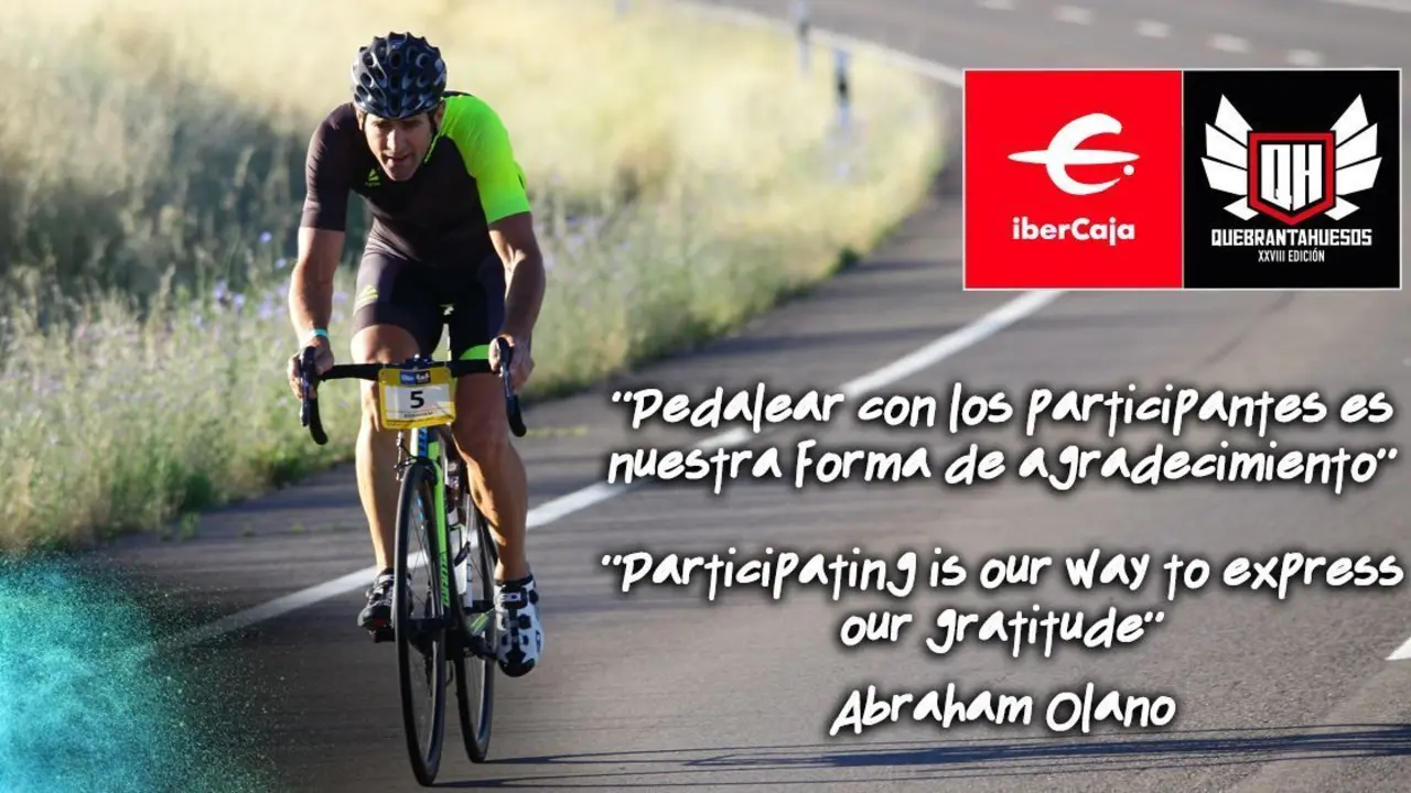 Abraham Olano, uno de los protagonistas en la QH 2018. | Foto: quebrantahuesos