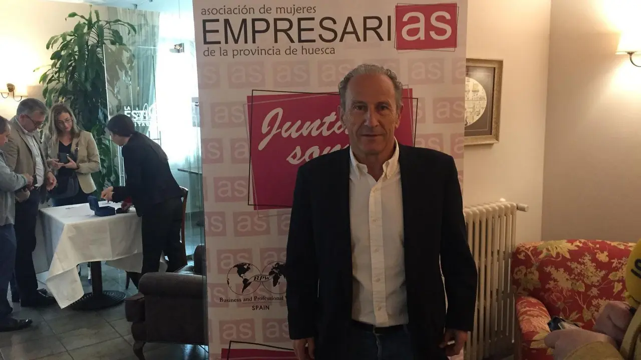 Pet&oacute;n, en la ponencia de esta ma&ntilde;ana en Sabi&ntilde;&aacute;nigo | Foto: P.Barrantes