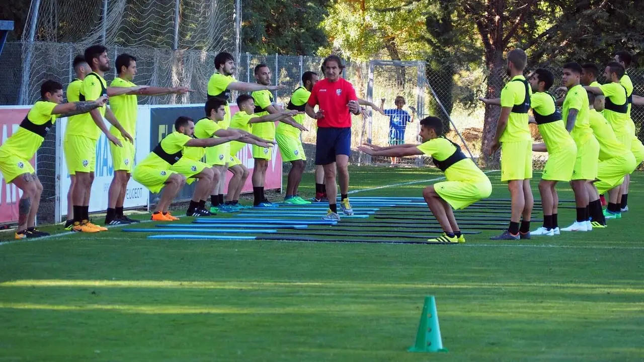 Los azulgranas disputan esta tarde su tercer amistoso | Foto: C.Pascual