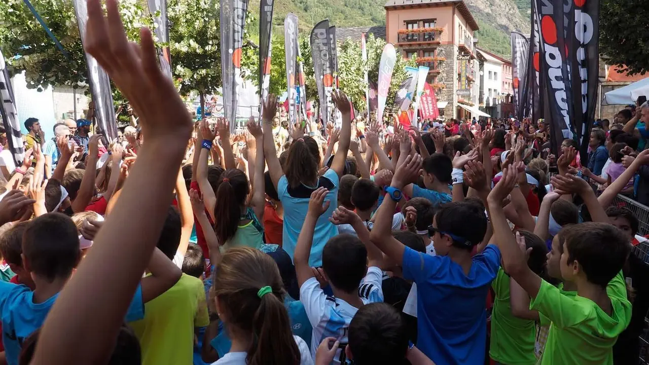 La Trail Aneto--Posets convierten Benasque en una fiesta de la monta&ntilde;a. Foto: Cedida