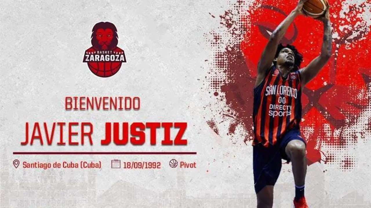 Javier Justiz, un cubano para el Tecnyconta Zaragoza: Info: Basket Zaragoza