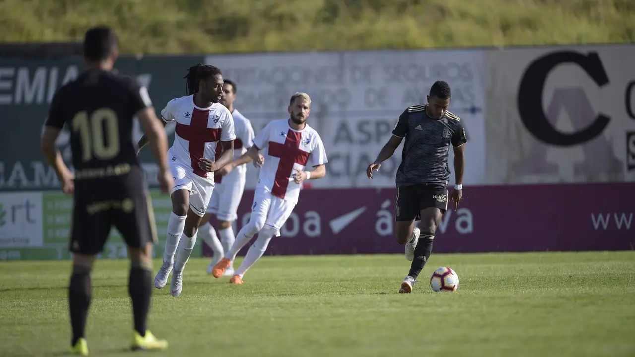 Imagen durante el encuentro | Foto: Real Oviedo