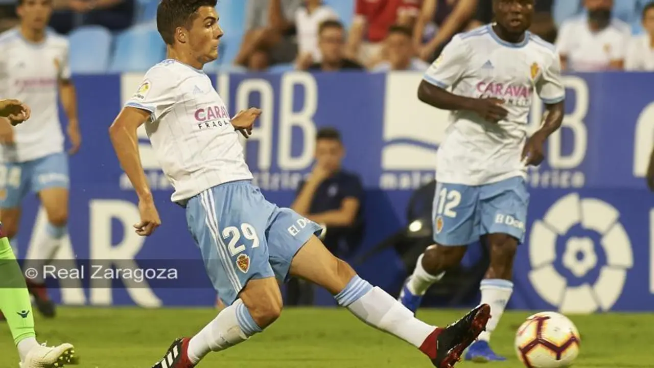 Imagen durante el pasado Memorial Carlos Lapetra, uno de los &uacute;ltimos ensayos antes del inicio liguero | Foto: Real Zaragoza