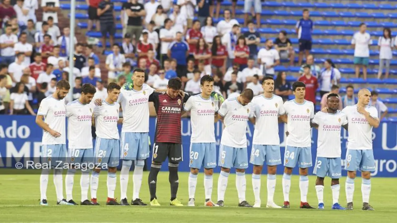 &Uacute;ltimo once que present&oacute; el Real Zaragoza en el XLVIII Memorial Lapetra | Foto: Real Zaragoza