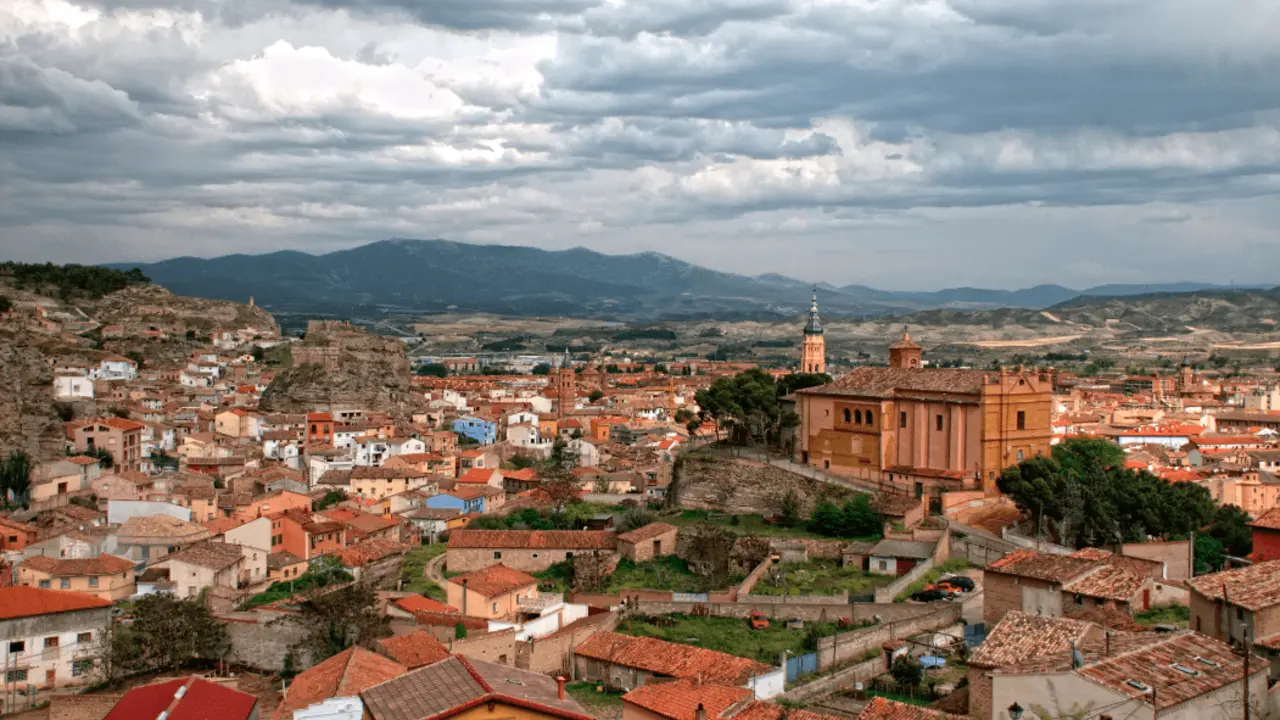 Calatayud vista desde el aire | Foto: blog.avexperience.es