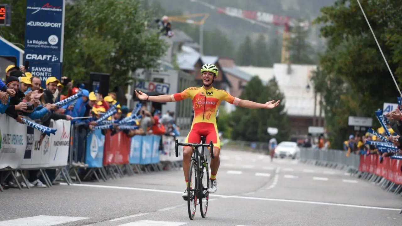 Fernando Barcel&oacute; venciendo en Val d'Is&egrave;re | Foto: FFC