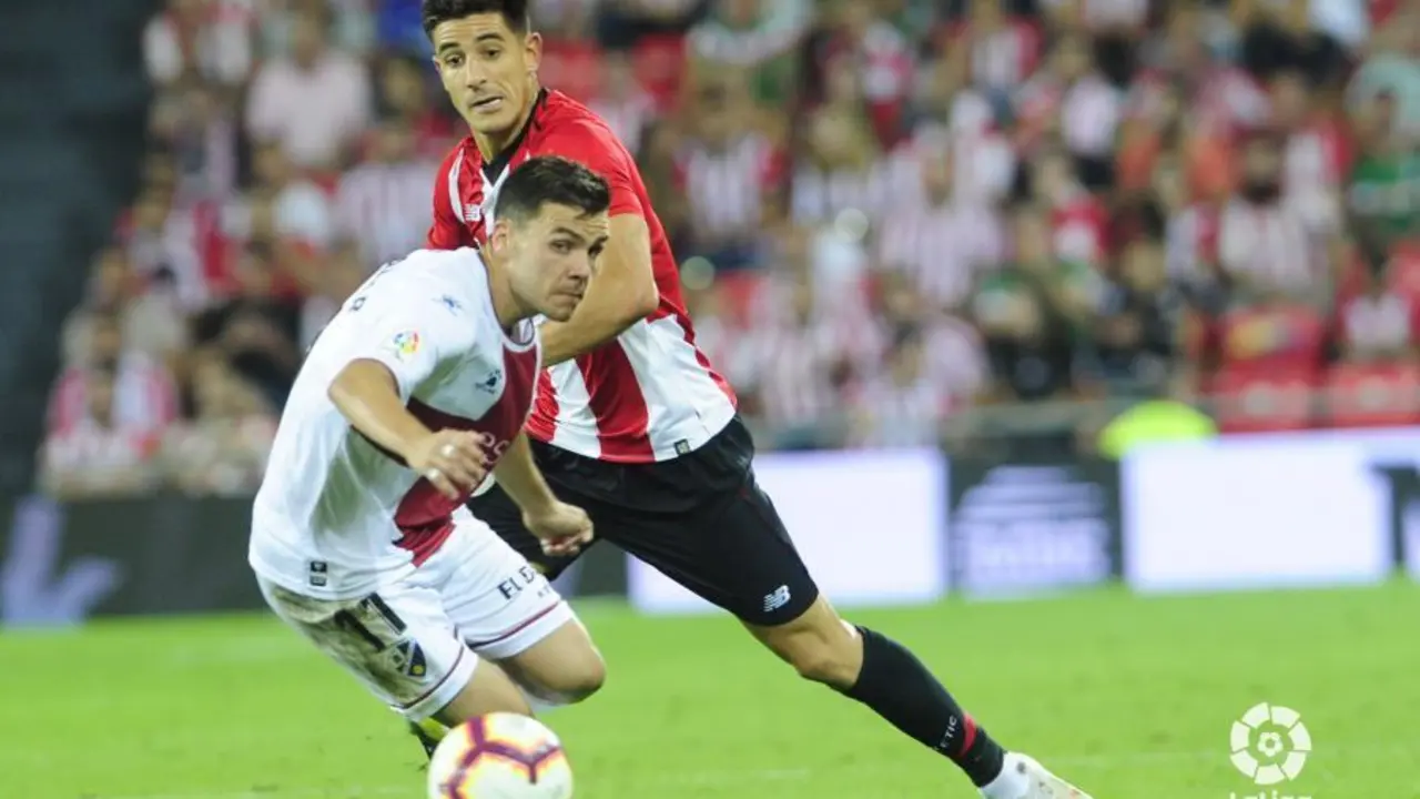 Imagen del partido de Liga entre ambos conjuntos del pasado 27 de agosto | Foto: LFP
