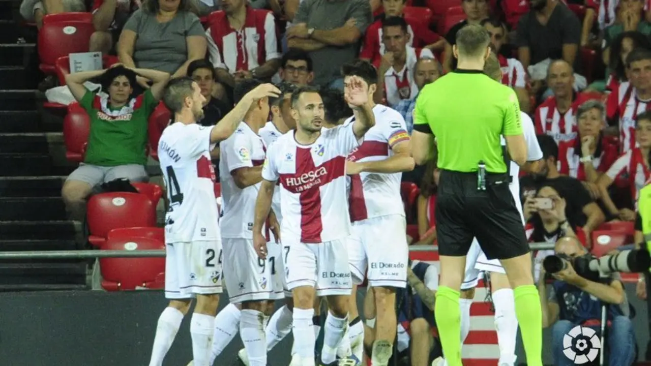 El Huesca venci&oacute; en San Mam&eacute;s en la segunda jornada de Liga | Foto: LFP