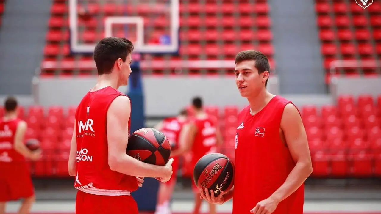 Santana est&aacute; contento con el ambiente en el equipo. Foto: Basket Zaragoza