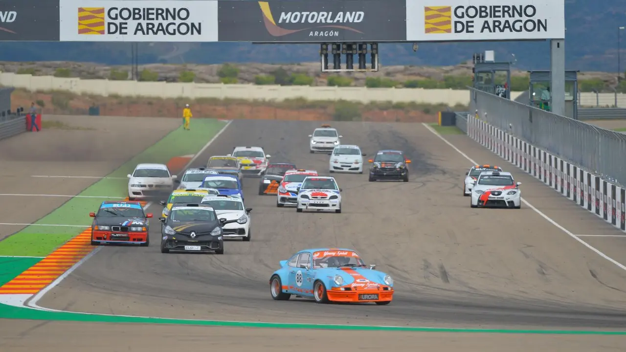 Imagen de una anterior competici&oacute;n en Motorland.
