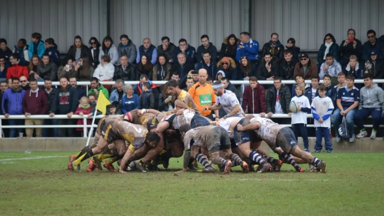 El Bantierra F&eacute;nix en una mel&eacute;, en una imagen de archivo. Foto: F&eacute;nix Rugby