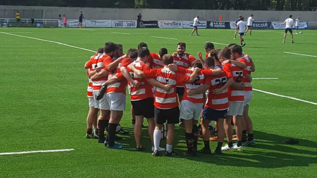 Reuni&oacute;n del equipo &Iacute;bero. Foto: Ibero Rugby Zaragoza